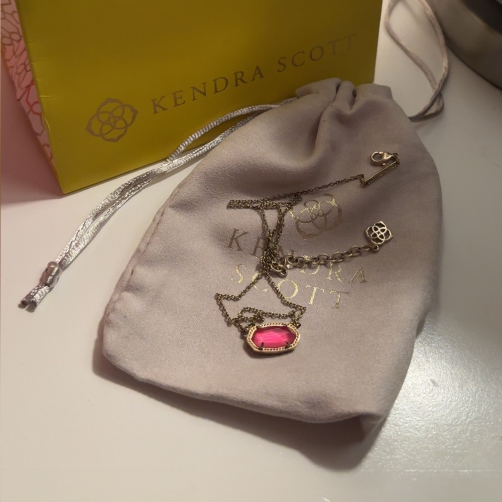 Kendra Scott Pink and Gold Accessory